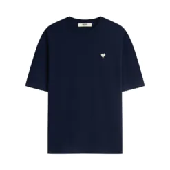 Áo thun Minimal Heart | Navy - Thêu Tim  Be | StepForward Collection