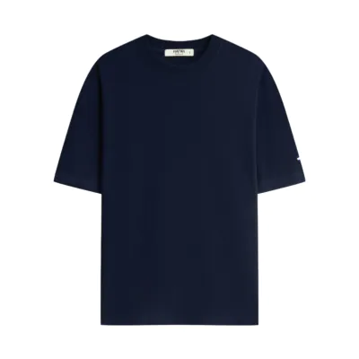 Áo thun Basic Loose | Navy Blue - Flagship