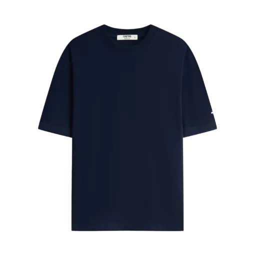 Áo thun Basic Loose | Navy Blue - Flagship
