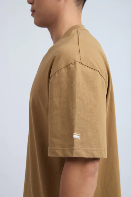 Áo thun Basic Loose | Brown Café - Flagship - Hình ảnh 3