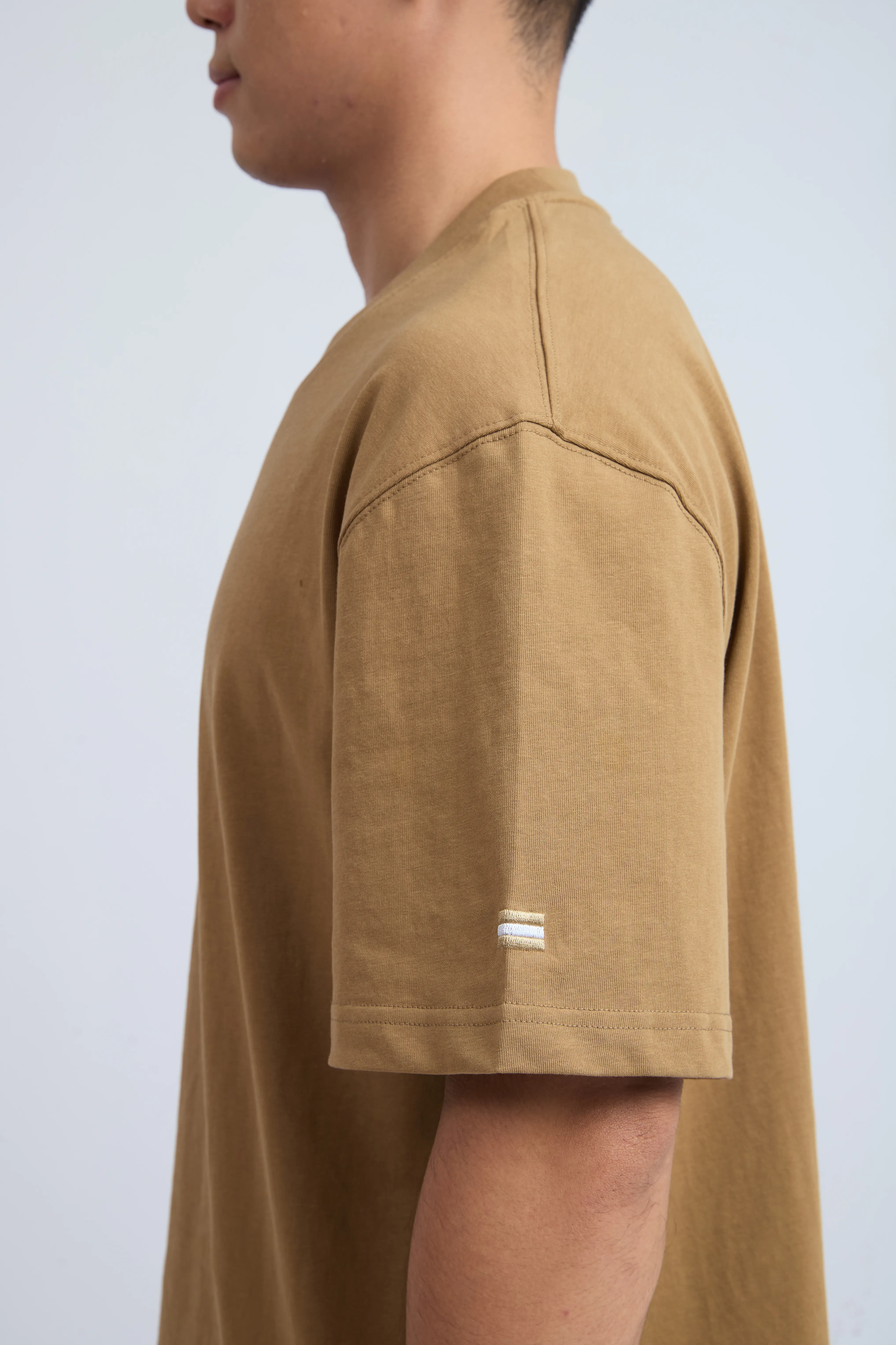 Áo thun Basic Loose | Brown Café - Flagship - Ảnh 3