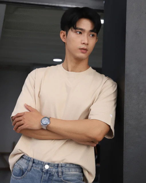 Áo thun Basic Loose | Oat Milk - Flagship - Hình ảnh 6