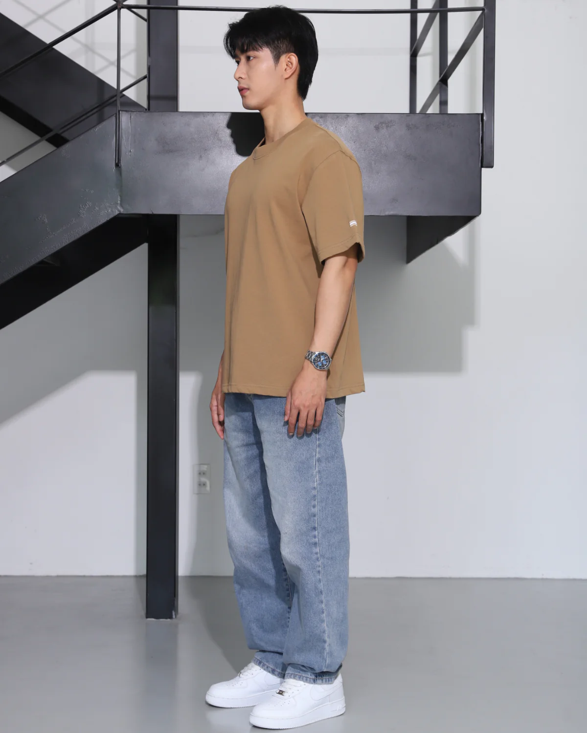 Áo thun Basic Loose | Brown Café - Flagship - Ảnh 7