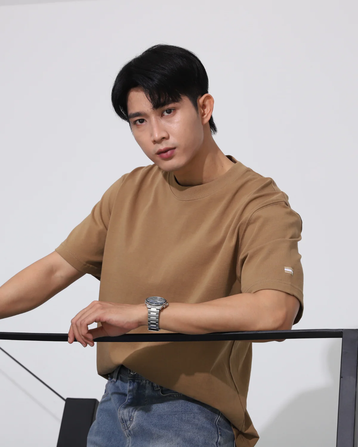 Áo thun Basic Loose | Brown Café - Flagship - Ảnh 5