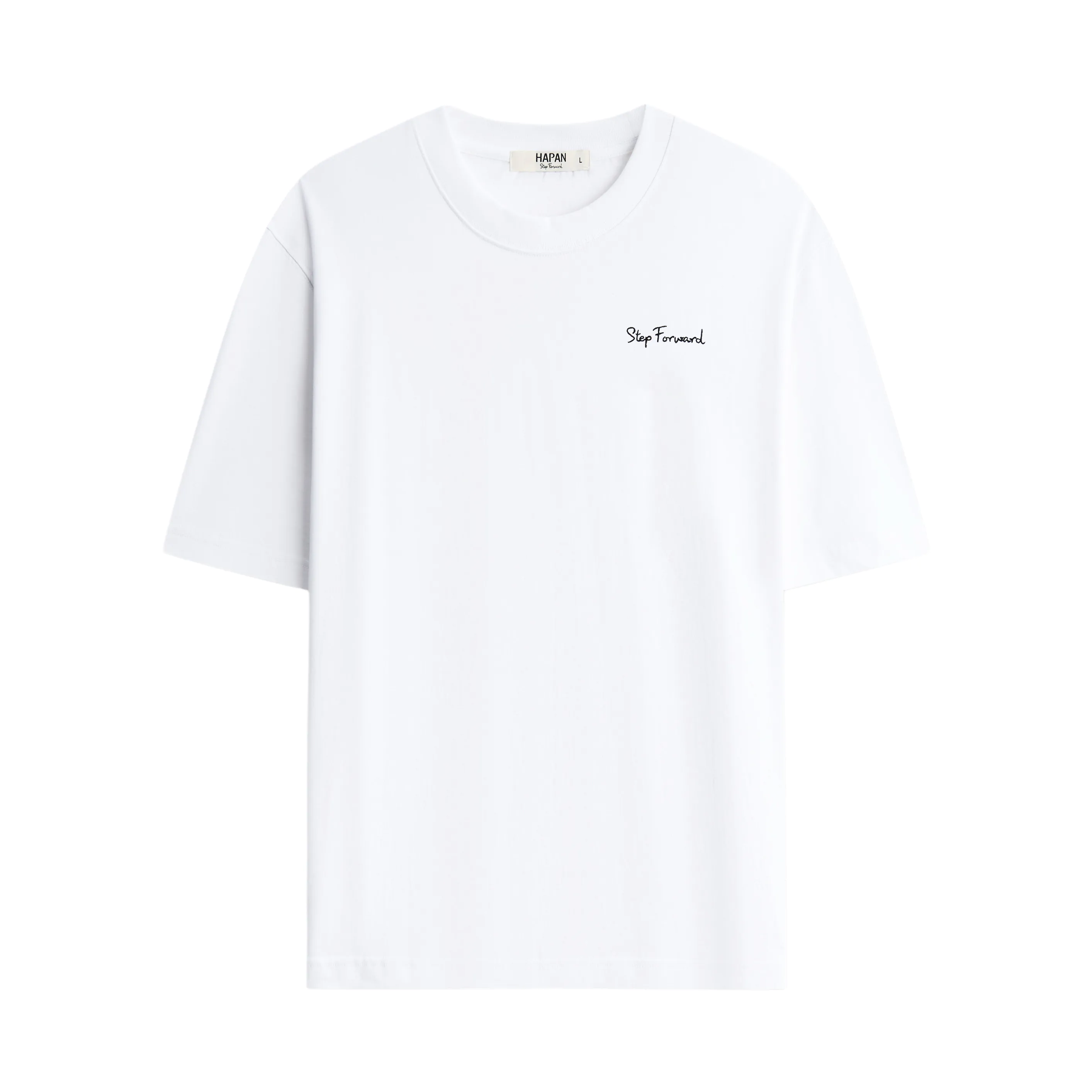 Áo thun StepForward | White | Thêu Trước Sau