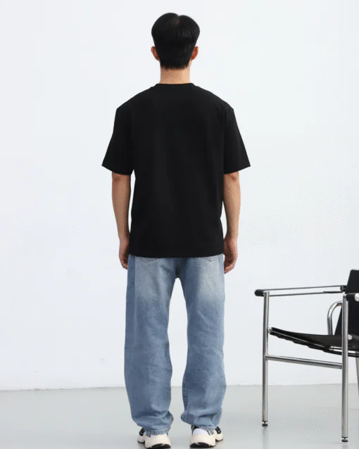Áo thun Basic Loose | Black – Flagship - Hình ảnh 7