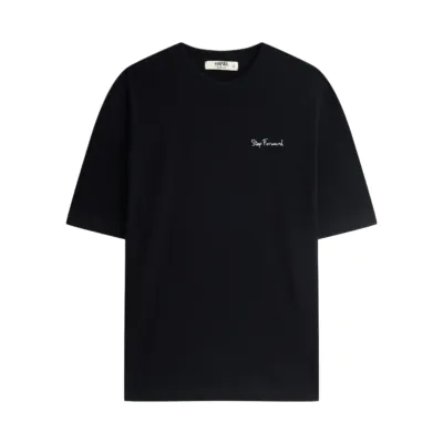 Áo thun StepForward | Black | Thêu Trước Sau