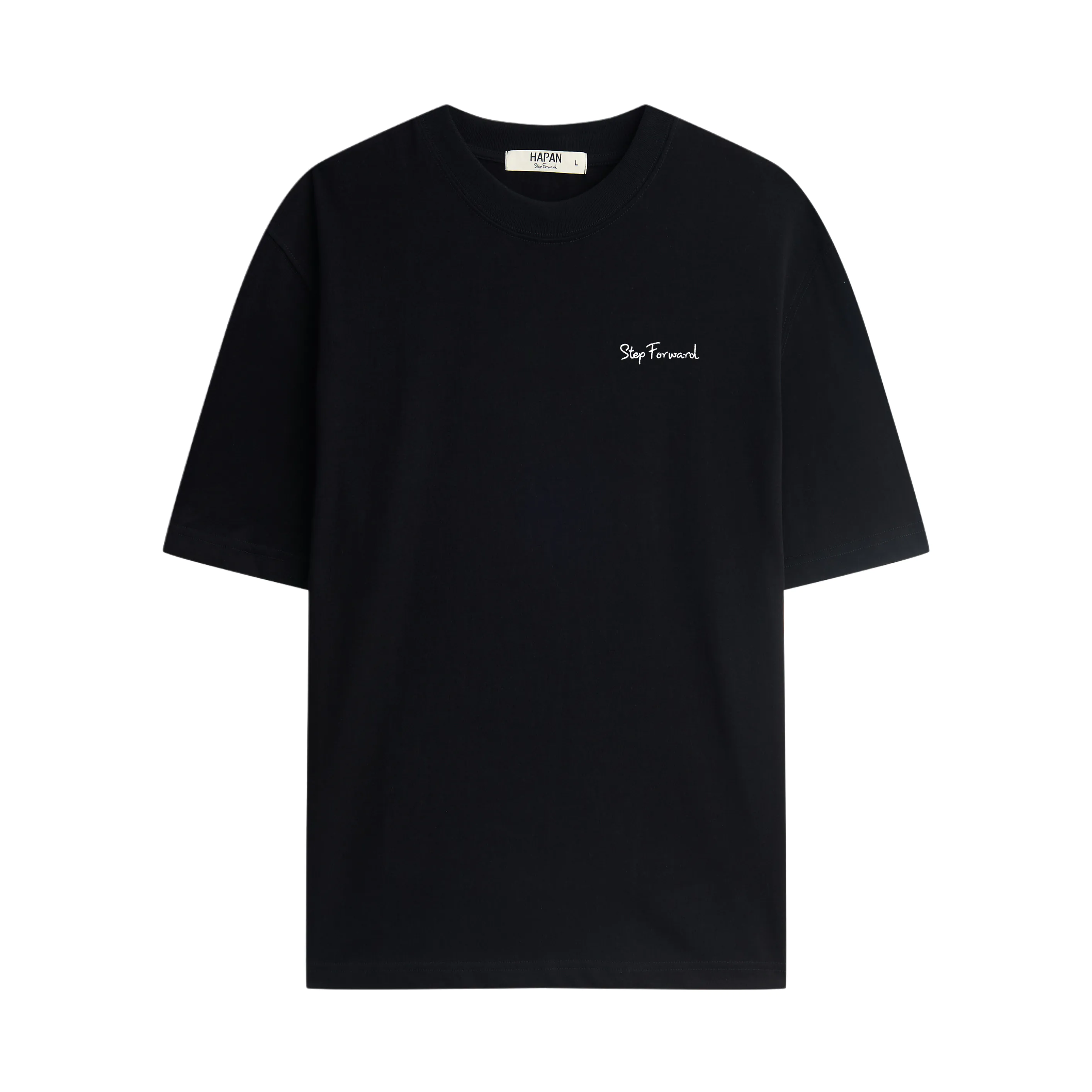 Áo thun StepForward | Black | Thêu Trước Sau